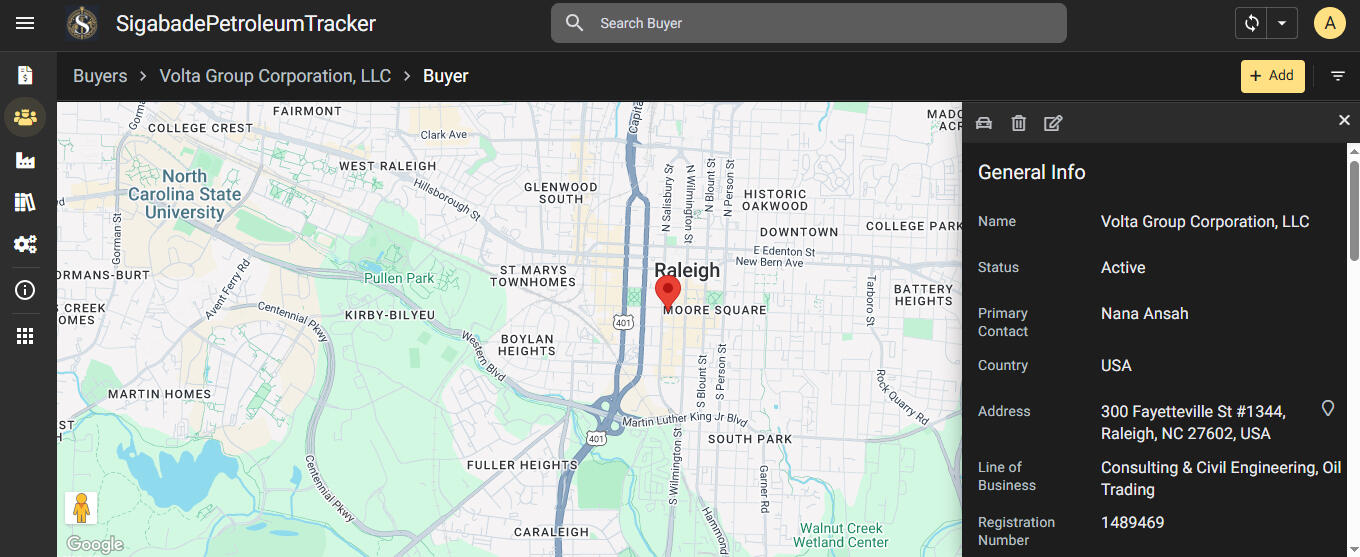 Transaction Tracking App